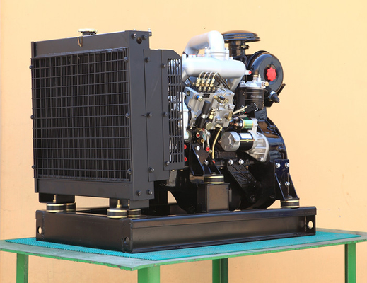 Σιωπηλές μηχανές diesel τύπων βιομηχανικές, δροσισμένη μηχανή diesel 4 κτυπήματος αέρας
