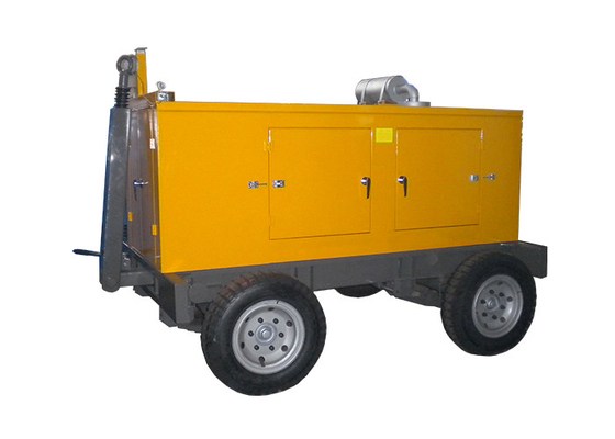 Σιωπηλή κινητή περιουσία diesel γεννητριών 64kw 80kva Cummins τύπων ρυμουλκών με τις ρόδες