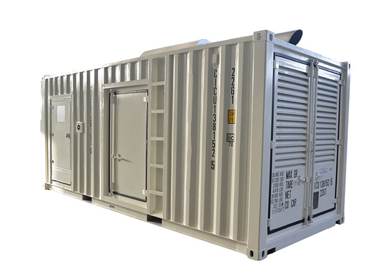 1000kva χαμηλού θορύβου 800kw γεννήτριες Genset συνόλου γεννητριών της Cummins