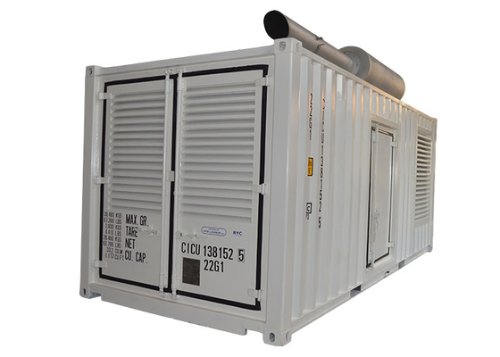1000kva χαμηλού θορύβου 800kw γεννήτριες Genset συνόλου γεννητριών της Cummins
