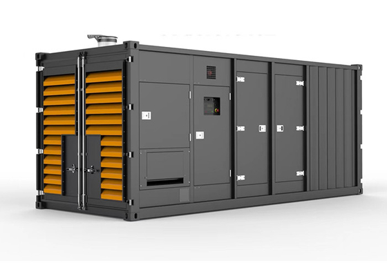 Γεννήτρια δύναμης diesel τύπων 1000kva 800kw Perkins εμπορευματοκιβωτίων για το πρόγραμμα