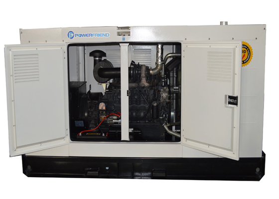 100KVA FPT γεννήτρια ντίζελ λευκό χρώμα Smartgen ελεγκτής MECC εναλλάκτης