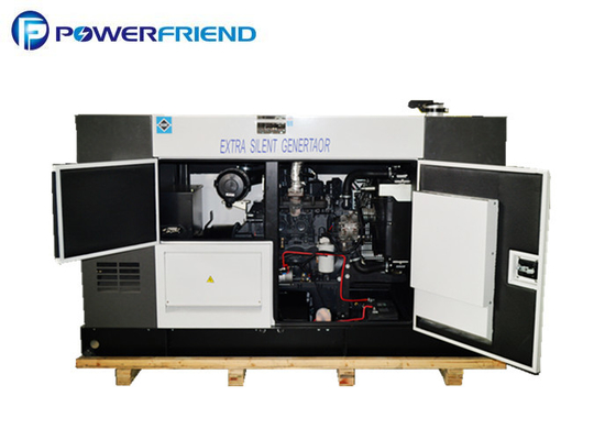 Υπερ-σιωπηλή 45KVA FPT Ντίζελ γεννήτρια σετ Ιαπωνία Denyo τύπου γεννήτρια Σρι Λάνκα